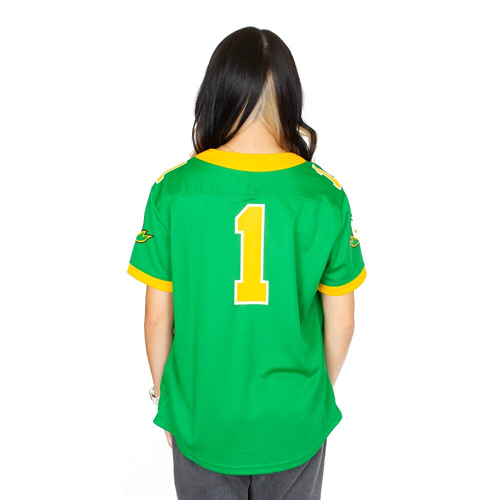 Classic Oregon O, Nike, Green, Jerseys, Polyester, Women, Football, Game Day, 2024, Apple, 905531
